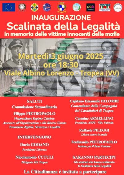 SCALINATA DELLA LEGALITA'