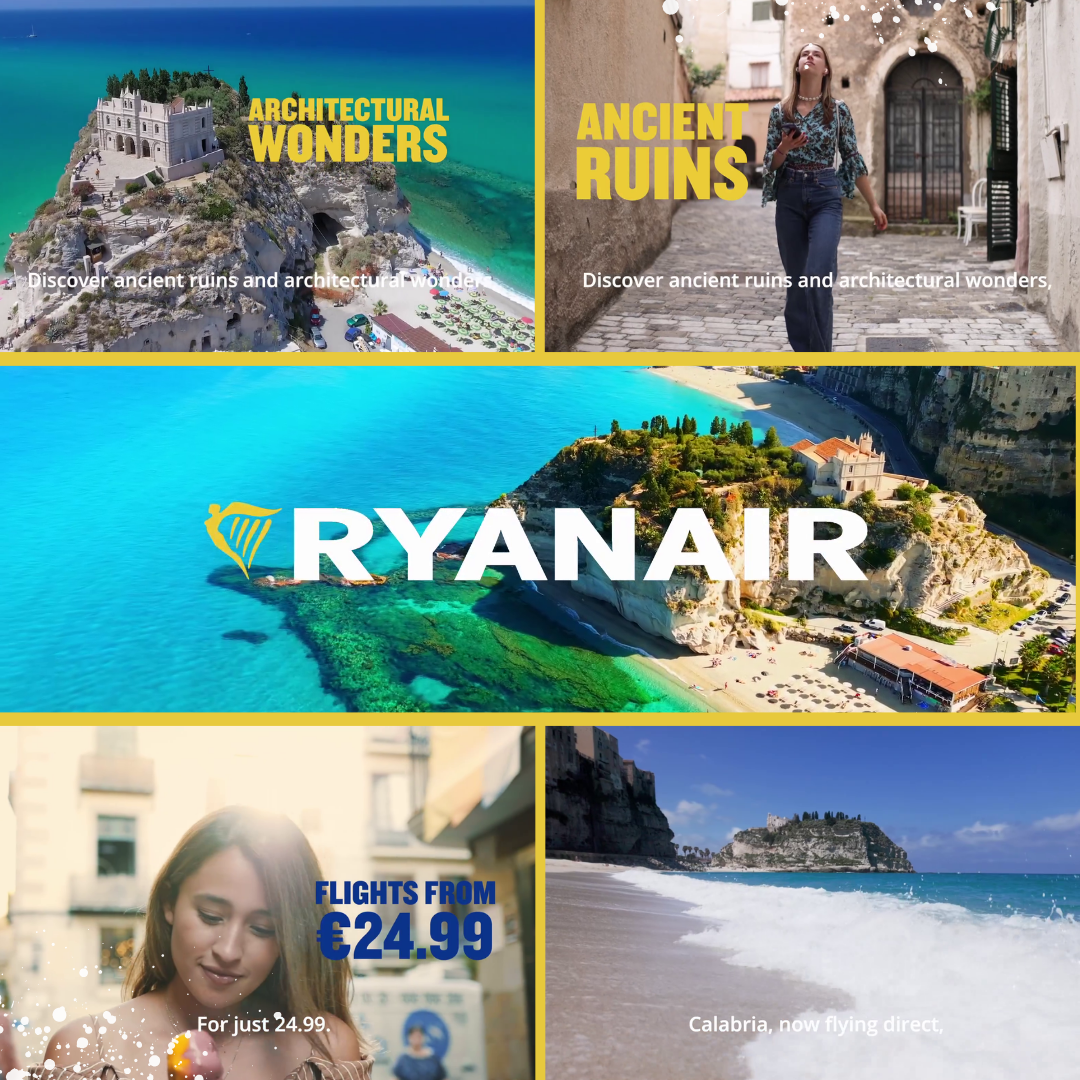 Calabria, spot Ryanair punta su Tropea. Per lanciare nuovi voli da Reggio. Il sindaco: soddisfazione per tutti