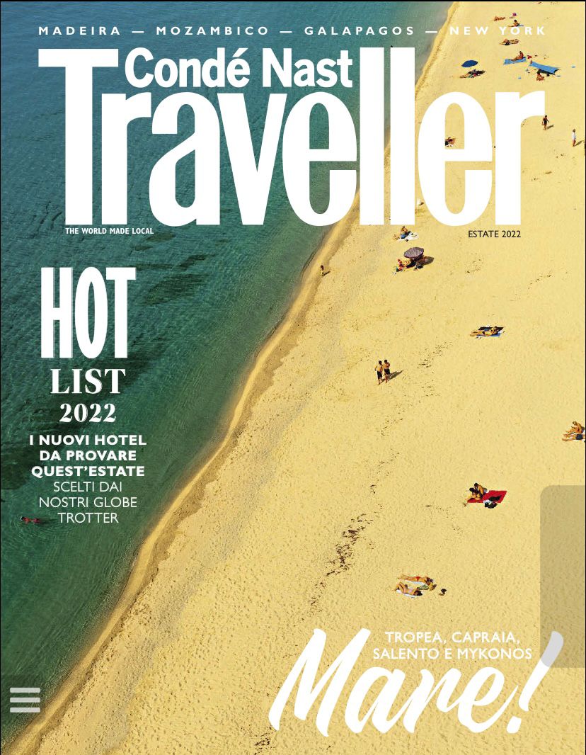 Tropea sulla prima di copertina di Condé Nast Travelle